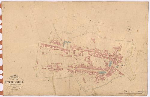 Machecoul - Section D4 Ville (section de La) ; 1016-1631