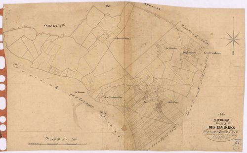 Machecoul - Section E5 Rivières (section des) ; 1379-1724