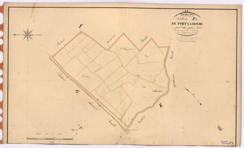 Machecoul - Section F4 Port-La-Roche (section du) ; 518-545