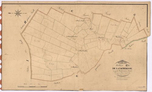 Machecoul - Section G3 Vacheresse (section de La) ; 236-364
