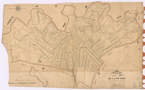 Machecoul - Section H1 Pouarne (section de La) ; 1-459