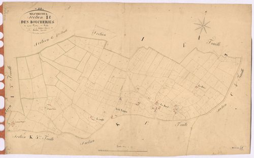 Machecoul - Section I2 Boucheries (section des) ; 99-357