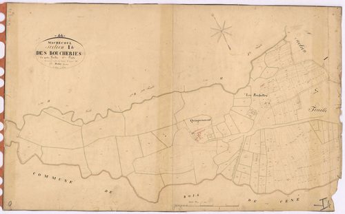 Machecoul - Section I4 Boucheries (section des) ; 1028-1238