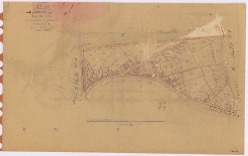 Machecoul - Section D2 Ville (section de La) ; 559-780