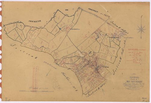 Machecoul - Section E5 Rivières (section des) ; 1364-1624