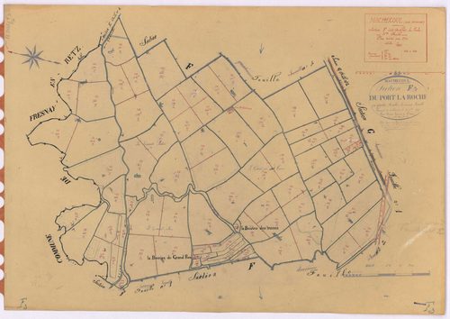Machecoul - Section F3 Port-La-Roche (section du) ; 263-346