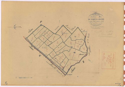 Machecoul - Section F4 Port-La-Roche (section du) ; 347-381