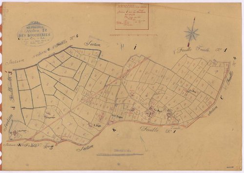 Machecoul - Section I2 Baril (section du) ; 164-393