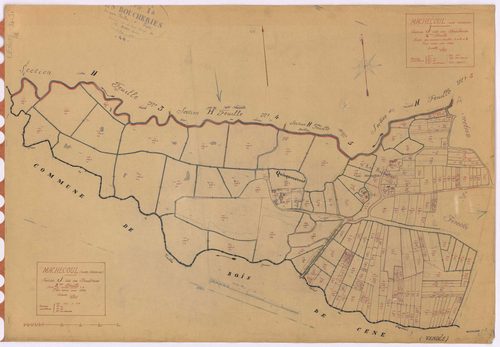Machecoul - Section J2 J3 Boucheries (section des) ; 167-705 ; 706-739