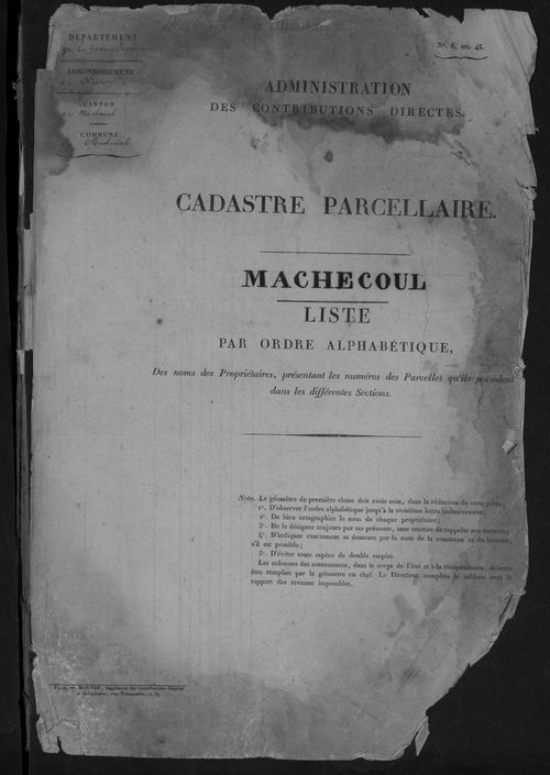Machecoul - A à I, K.
