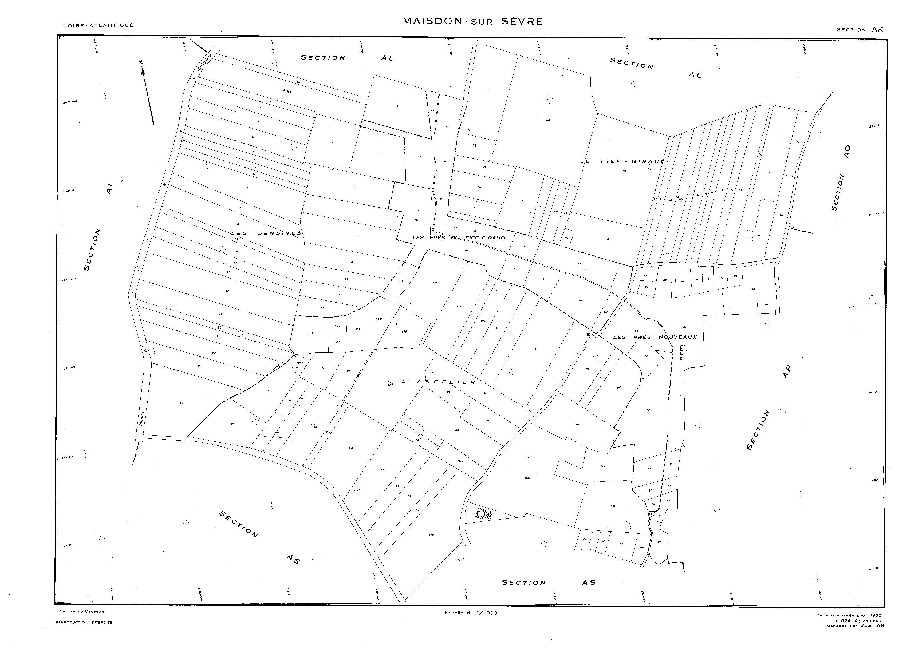 Maisdon-sur-Sèvre - AK