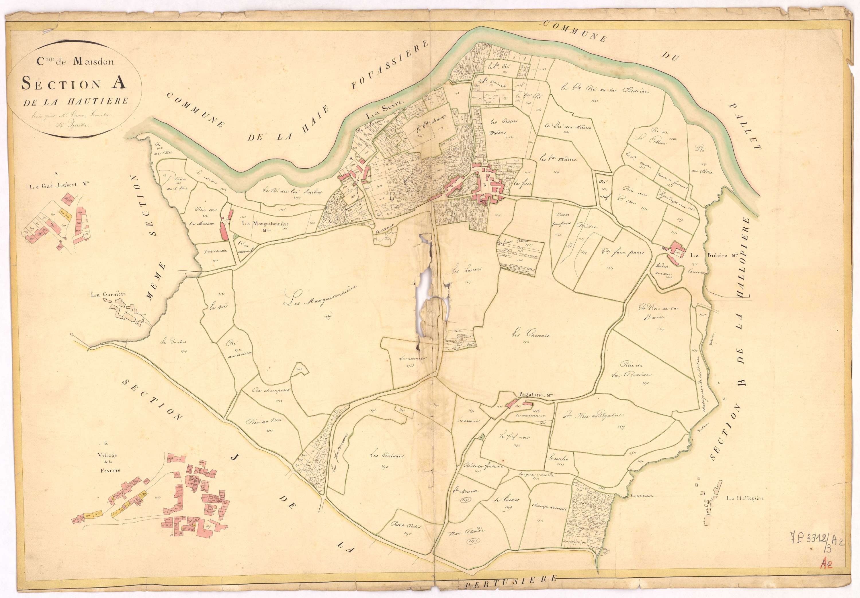 Maisdon-sur-Sèvre - Section A2 Hautière (section de La)