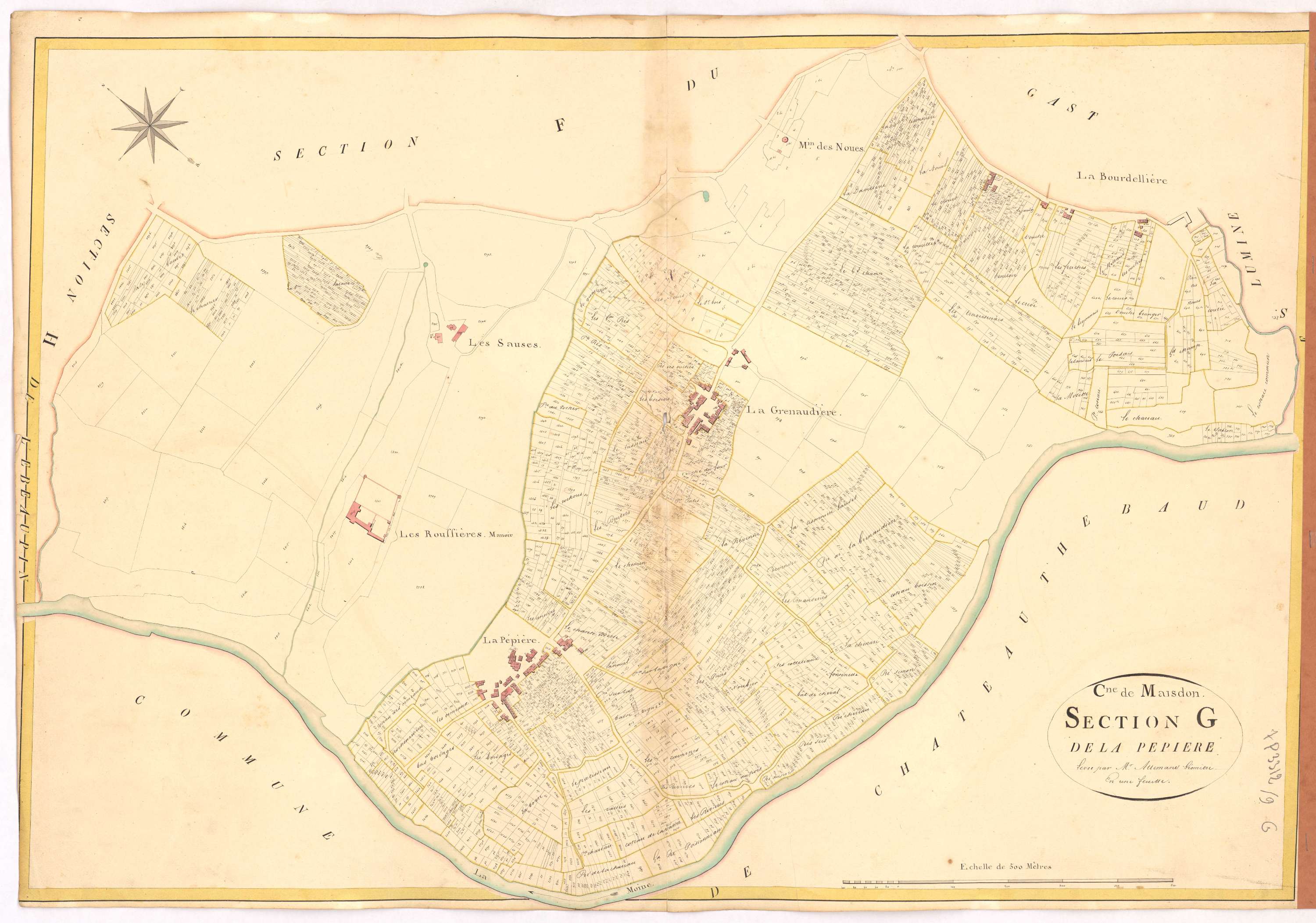 Maisdon-sur-Sèvre - Section G Pepière (section de La)