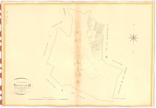 Maisdon-sur-Sèvre - Section H2 Ebeaupin (section de l')