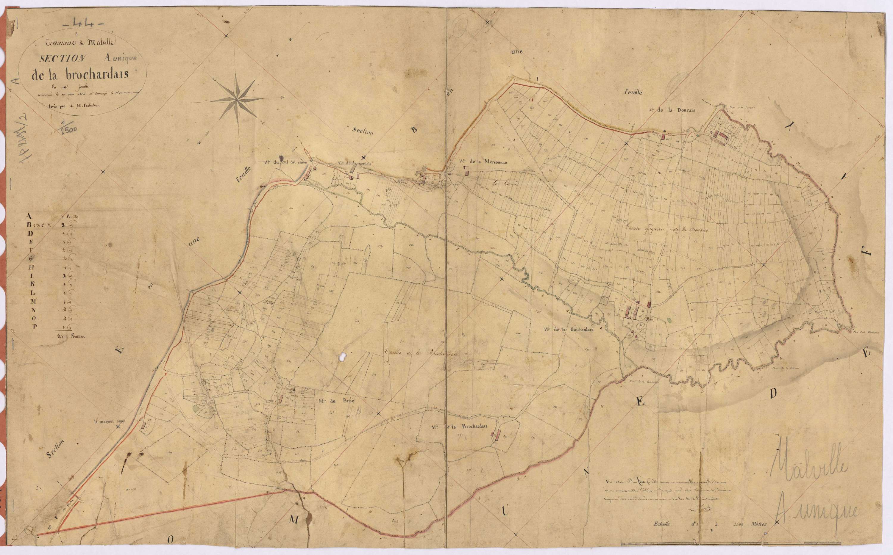 Malville - Section A Brochardais (section de La)