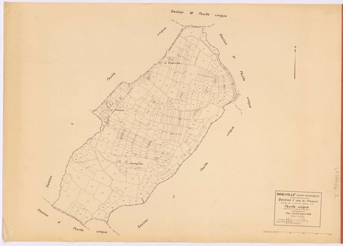 Malville - Section I Prévaud (section du) ; 1-386