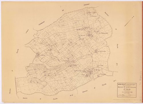 Malville - Section O2 Quenaudais (section de La) ; 131-1145