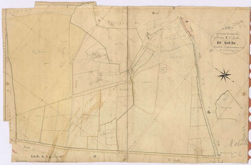 Malville - Section C2 Bourg (section du)