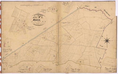 La Marne - Section B1 Breuil (section du) ; 1-597
