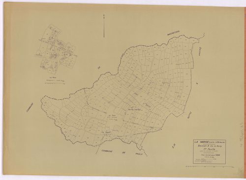 La Marne - Section A1 Bourg (section du) ; 1-399