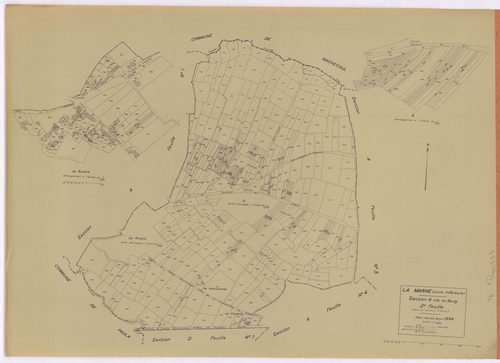 La Marne - Section A2 Bourg (section du) ; 400-975