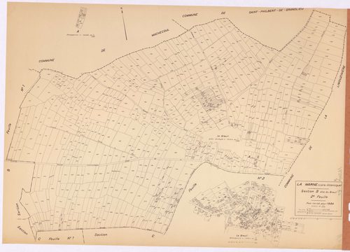 La Marne - Section B2 Breuil (section du) ; 400-1365