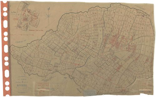 La Marne - Section A1 A2 Bourg (section du) . 1-399 . 400-975