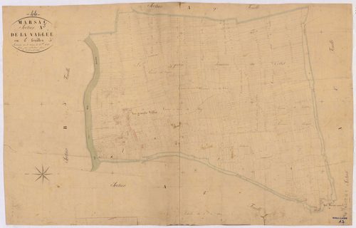 Marsac-sur-Don - Section A3 Vallée (section deLa) ; 578-1223