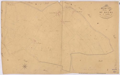 Marsac-sur-Don - Section B5 Bourg (section du) ; 1254-1535