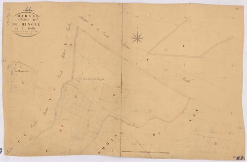 Marsac-sur-Don - Section D Hingué (section de) ; 1-154