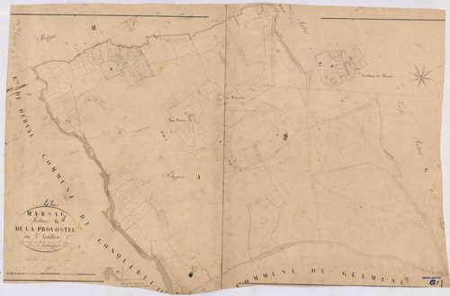 Marsac-sur-Don - Section G1 Provostée (section de La) ; 1-830