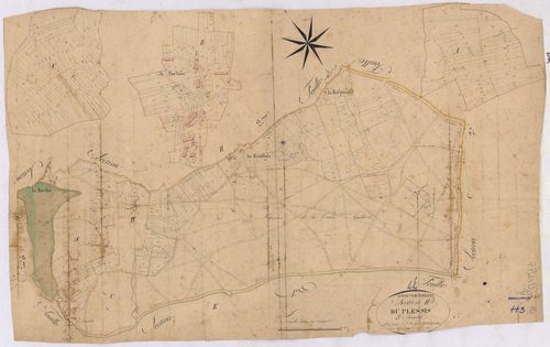 Marsac-sur-Don - Section H3 Plessis (section du) ; 1396-1832
