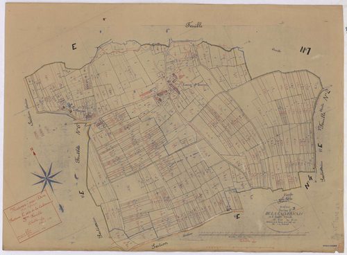 Marsac-sur-Don - Section E3 Calvernais (section de La) ; 832-1130