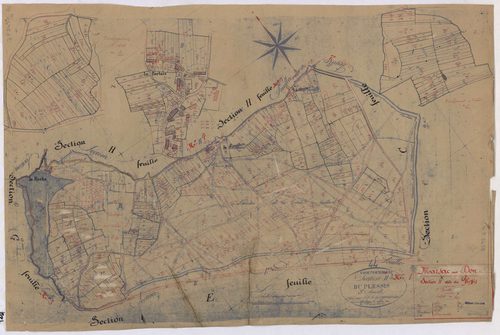 Marsac-sur-Don - Section H5 Plessis (section du) ; 900-1312