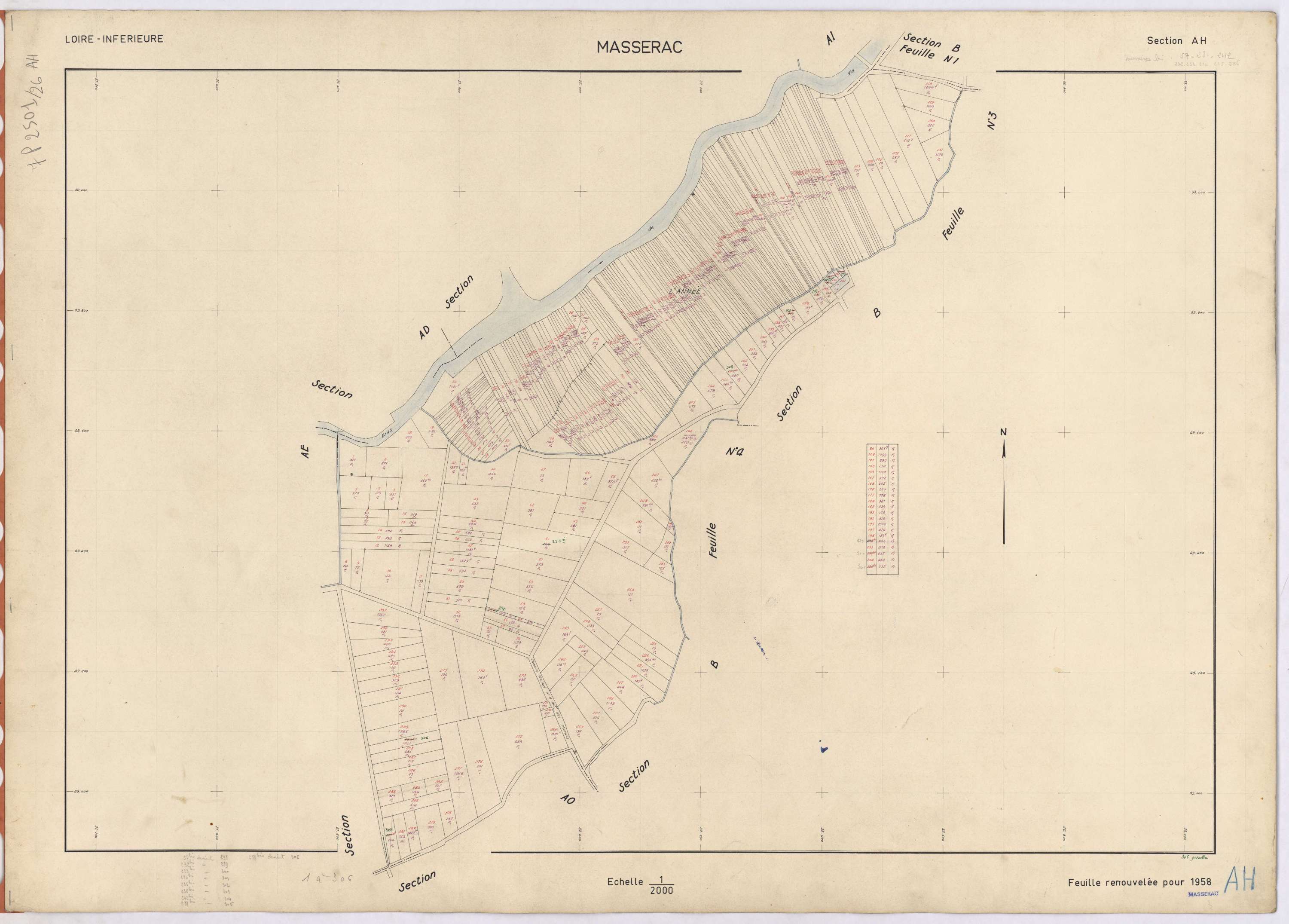 Massérac - Section AH 1-306