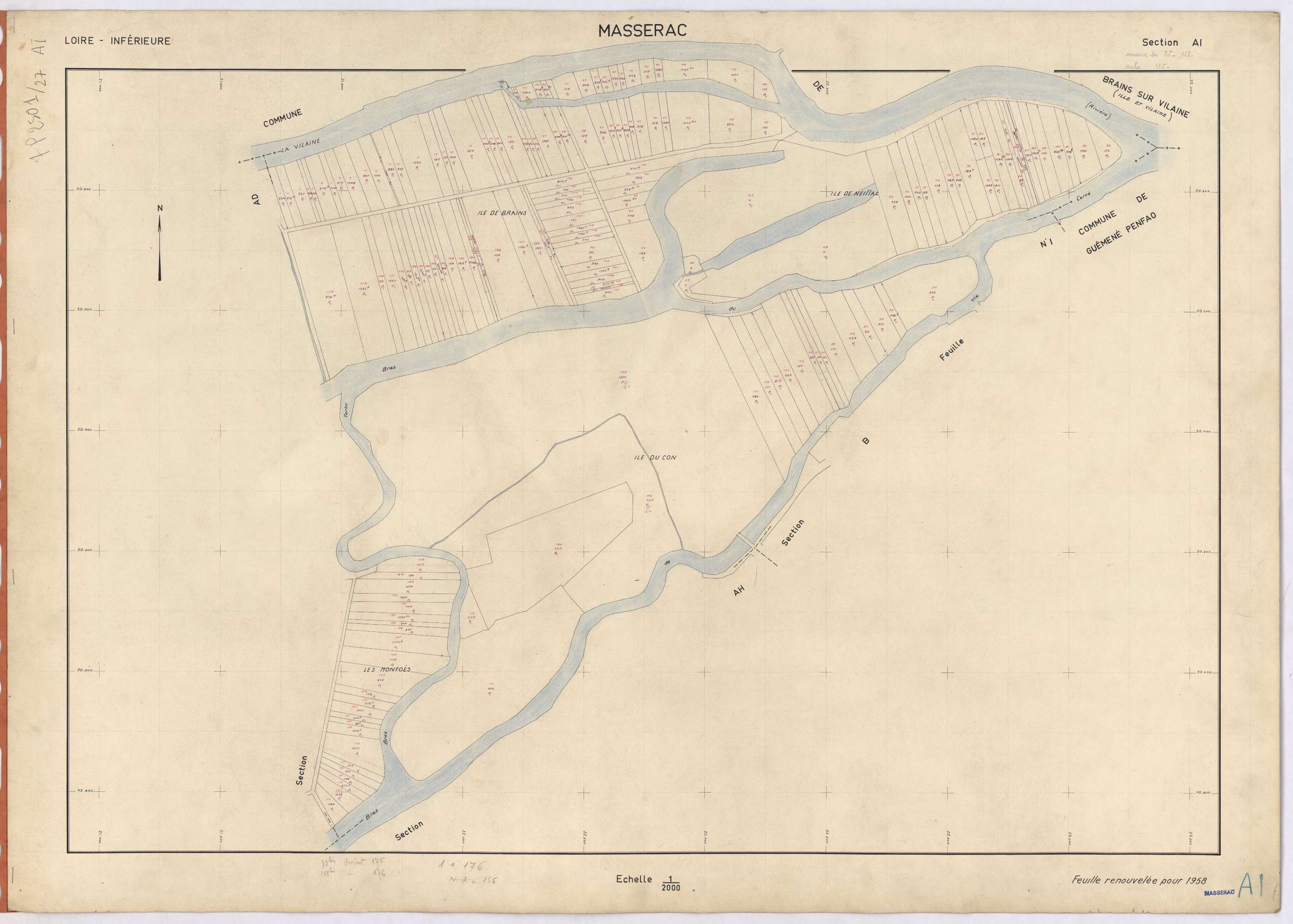 Massérac - Section AI 1-176