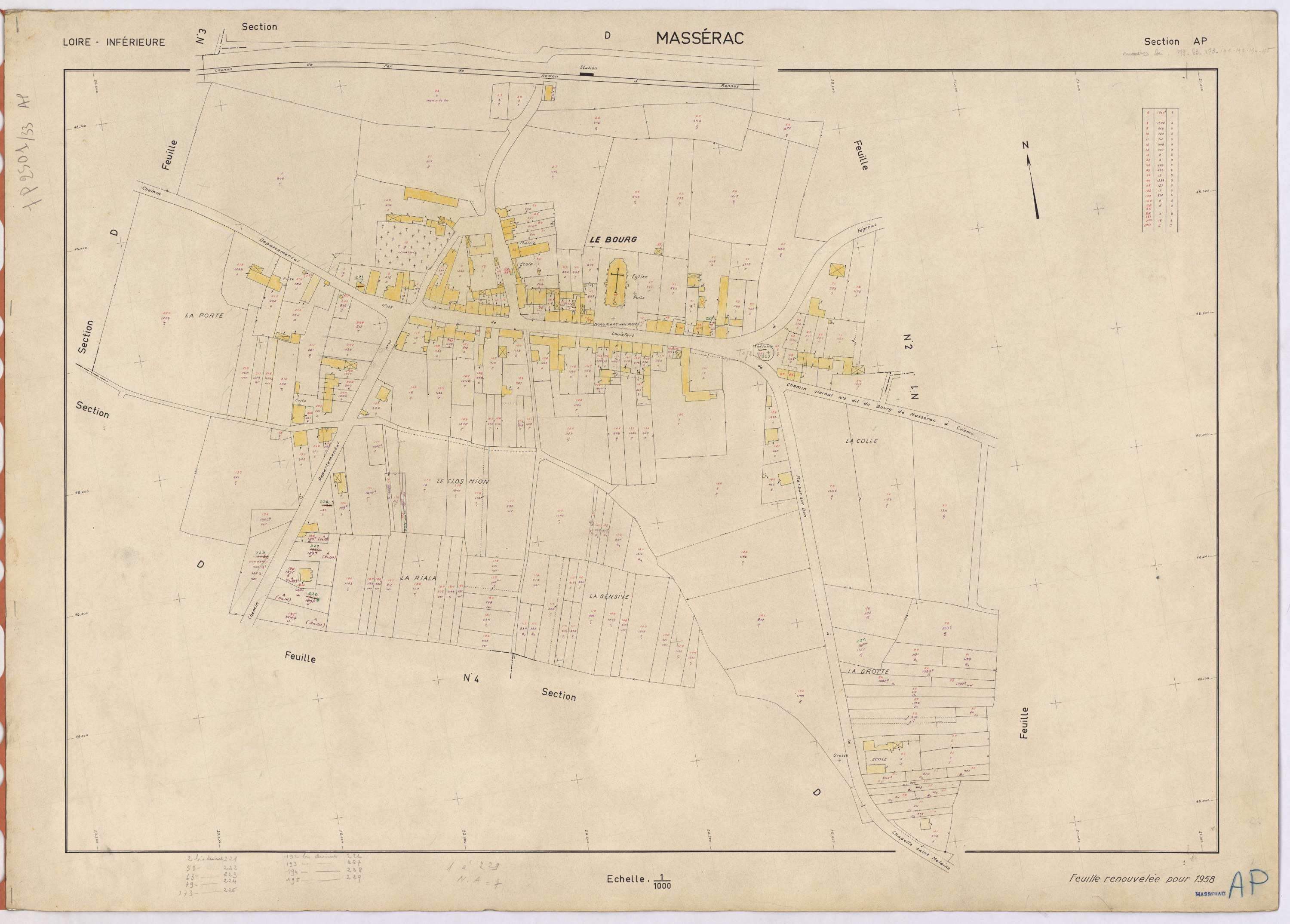 Massérac - Section AP 1-229