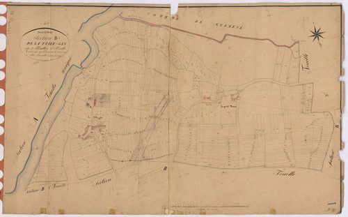 Massérac - Section B2 Ville-Guy (section de La) ; 213-662