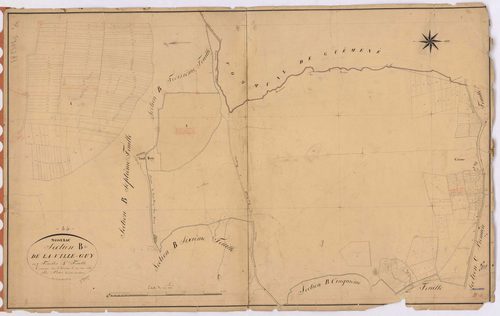 Massérac - Section B4 Ville-Guy (section de La) ; 943-1177