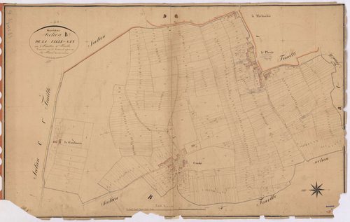 Massérac - Section B5 Ville-Guy (section de La) ; 1178-1742