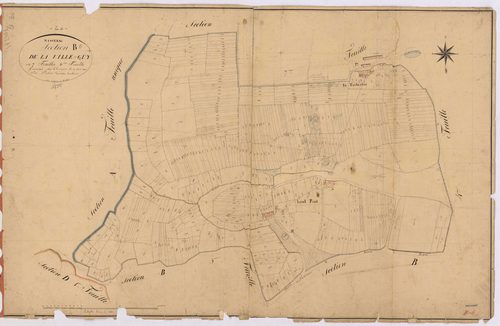 Massérac - Section B6 Ville-Guy (section de La) ; 1743-2160