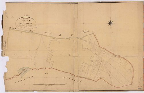 Massérac - Section C1 Coismo (section de) ; 1-658