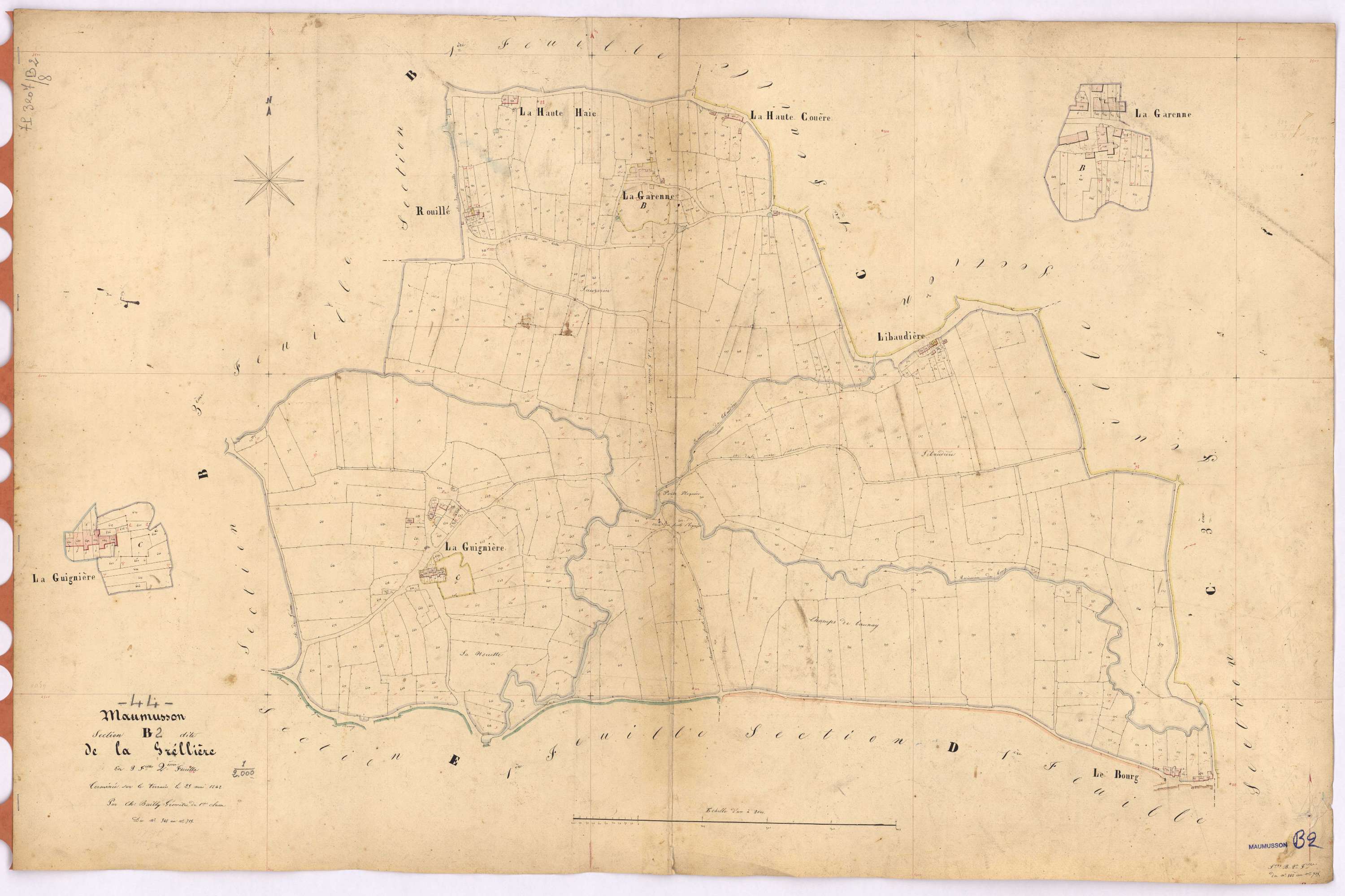 Maumusson - Section B2 Gréllière (section de La) ; 348-715