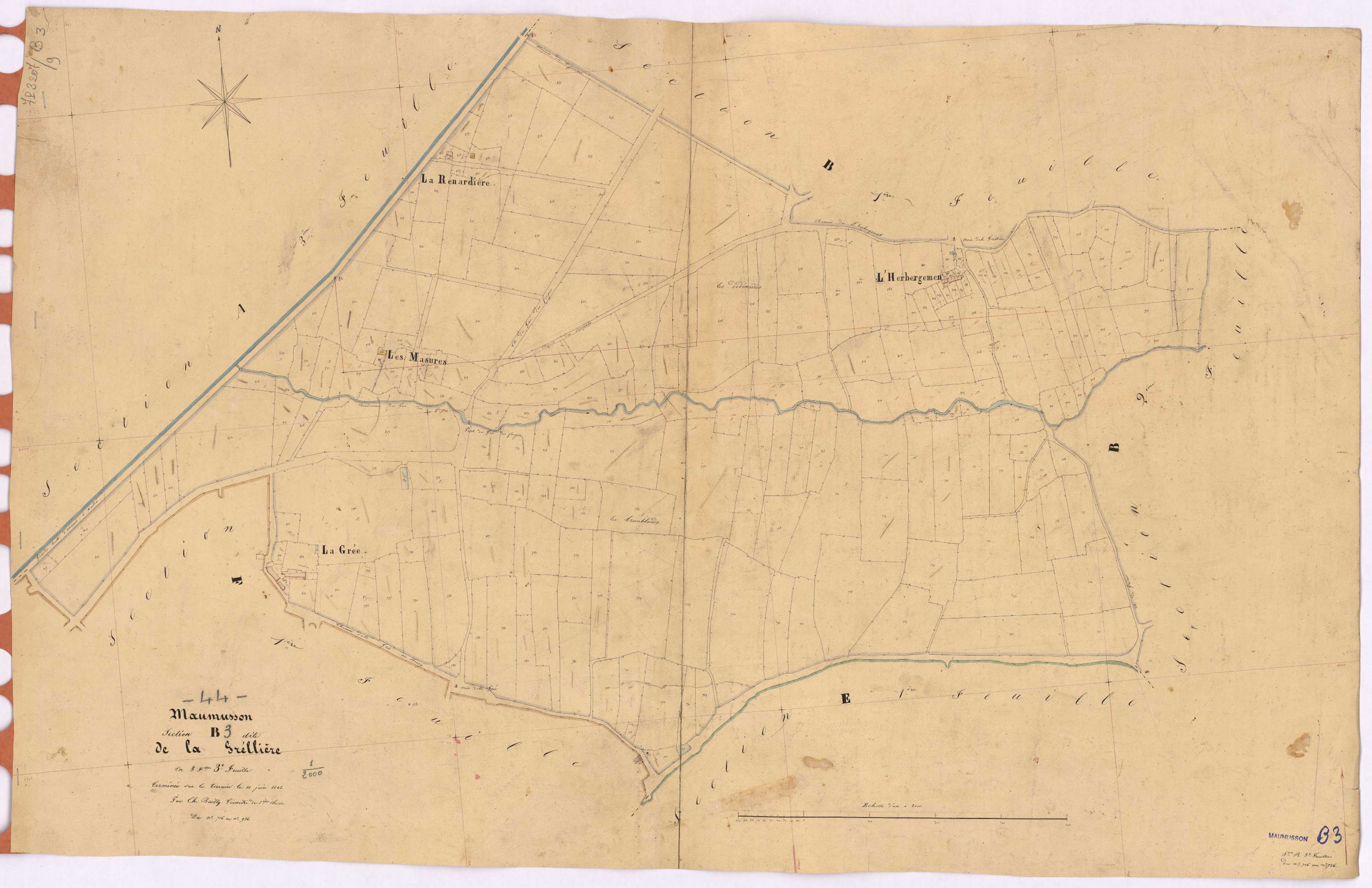 Maumusson - Section B3 Gréllière (section de La) ; 716-936