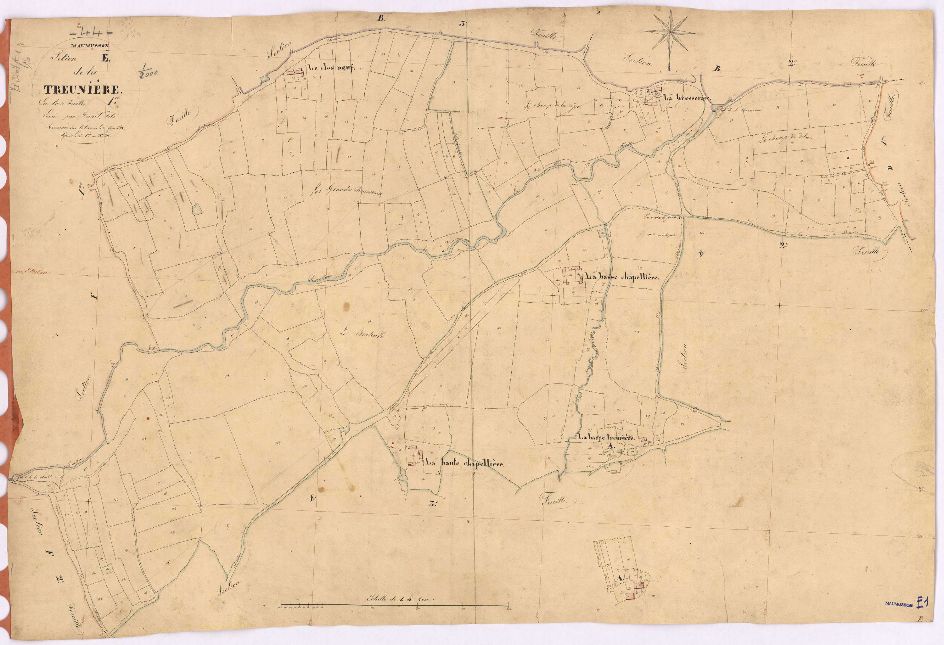 Maumusson - Section E1 Treunière (section de La) ; 1-210