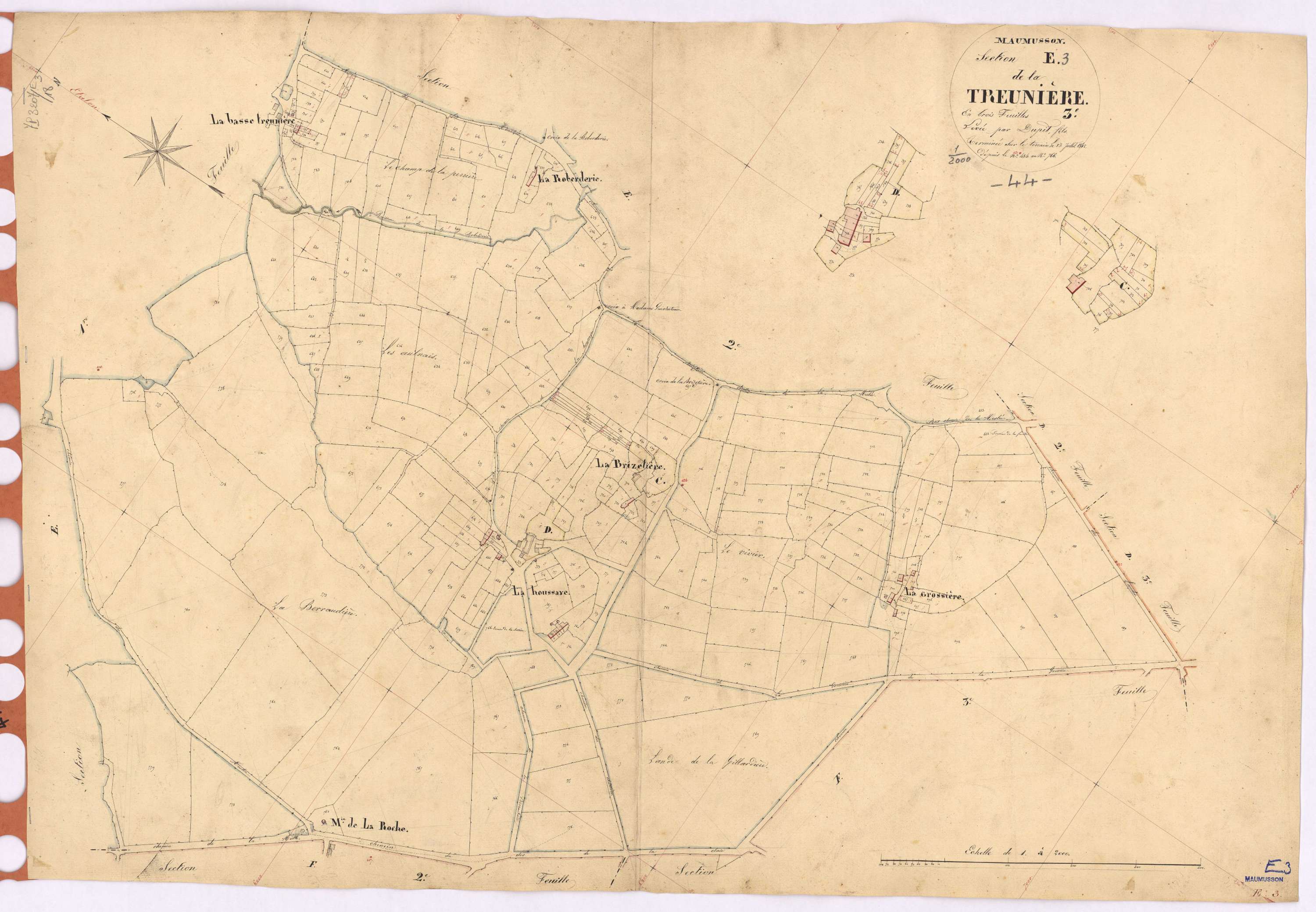 Maumusson - Section E3 Treunière (section de La) ; 484-766