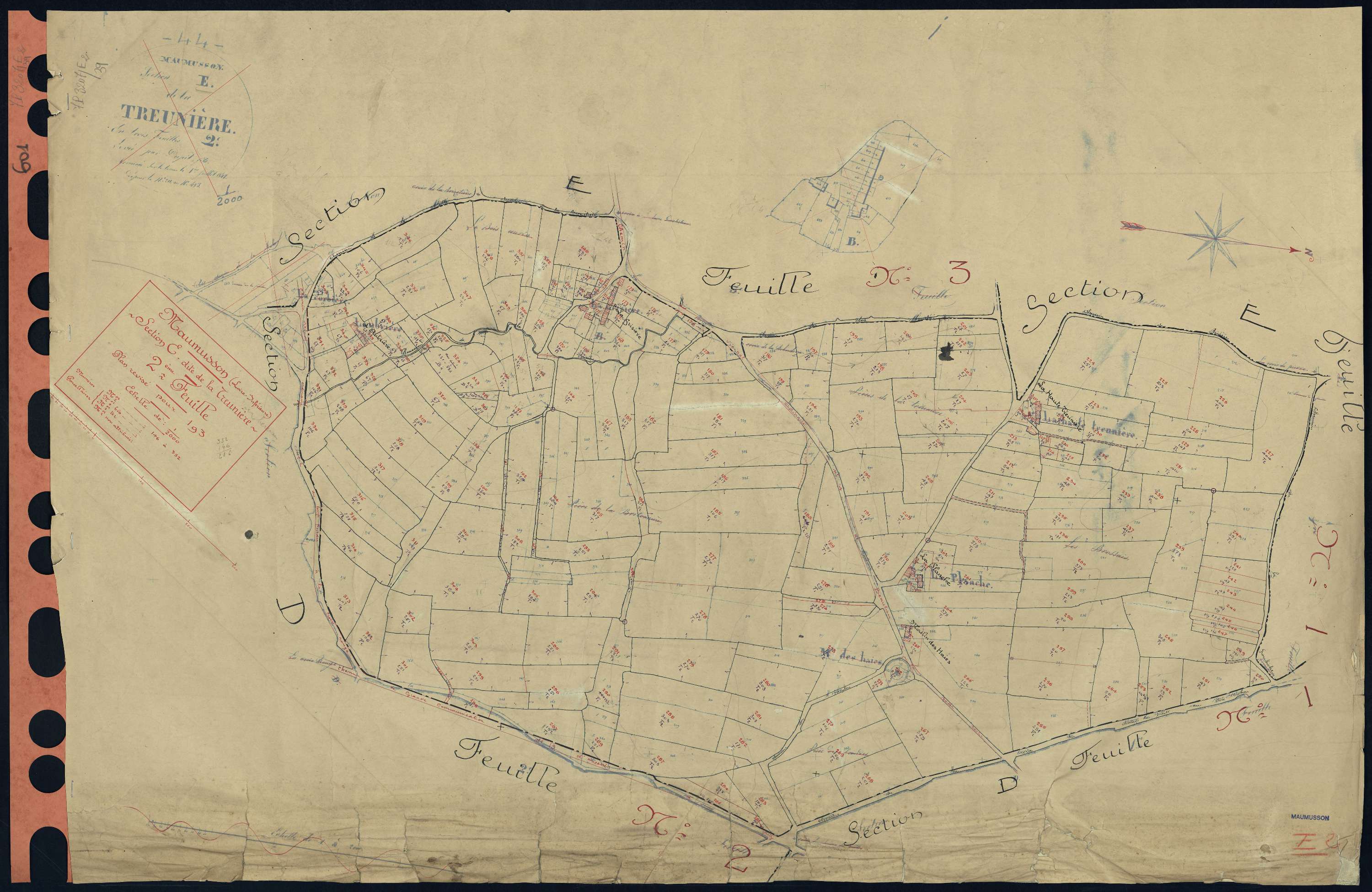 Maumusson - Section E2 Treunière (section de La) . 146-352