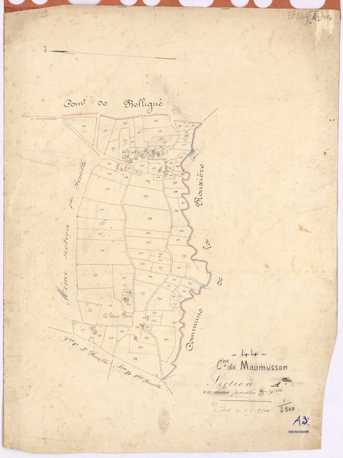 Maumusson - Section A2 bis Gautrais (section de La)