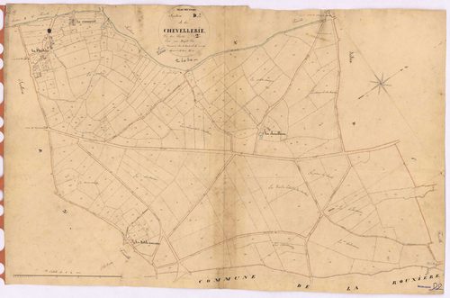 Maumusson - Section D2 Chevellerie (section de La) ; 384-630