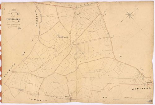 Maumusson - Section D3 Chevellerie (section de La) ; 631-801
